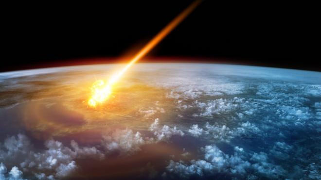 Столкновение астероида с Землей