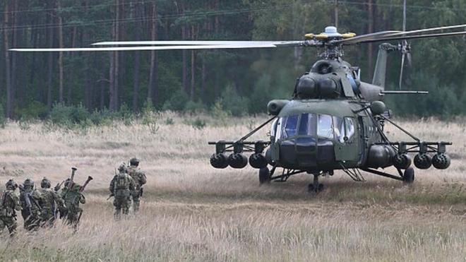 Учения сил НАТО в Польше