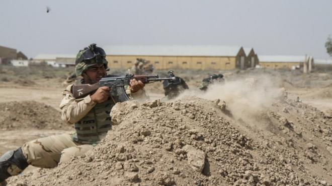 иракские войска на базе таджи