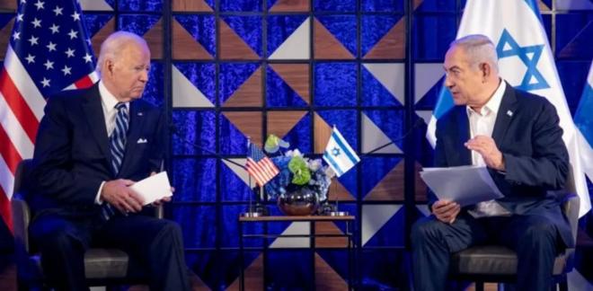 Байден і Нетаньяху 