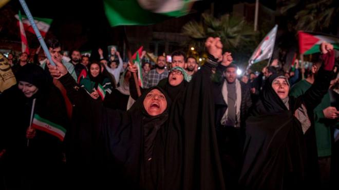 İranlılar İran İsrail İranın İSrailə hücumu 
