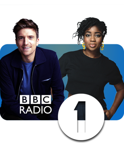 Greg James and Clara Amfo, BBC Radio 1.