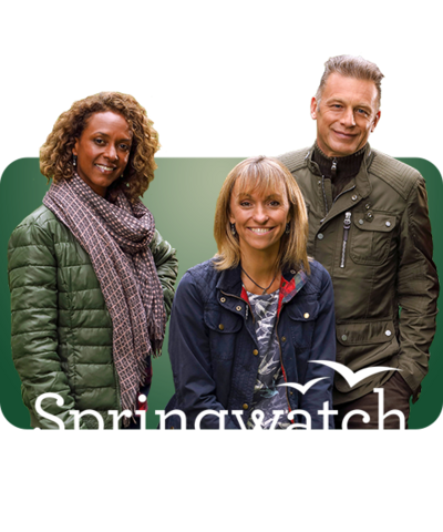 Gillian, Michaela and Chris from Springwatch.
