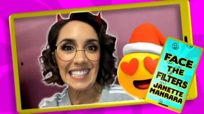 Saturday Mash-Up! - Face The Filters: Janette Manrara