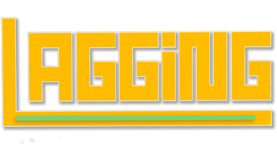 The logo for the series Lagging.