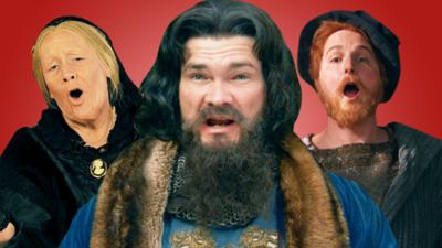 Horrible Histories - Quiz: Can you ace The Monarchs' Song?