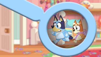 Bluey - Bluey's Easter spot the difference quiz