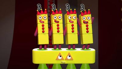 Numberblocks - Three Times Table Song