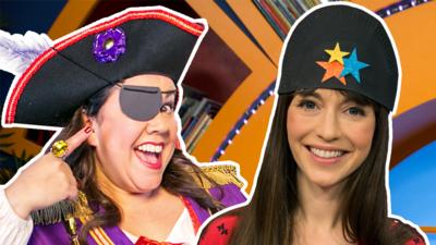 Swashbuckle - How to make a pirate hat and eyepatch