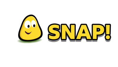 Text reads 'snap!' in yellow with a cbeebies bug next to it.