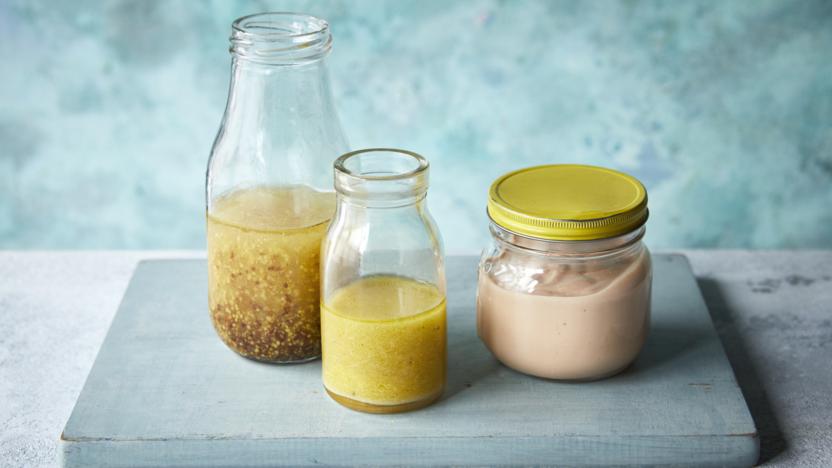 3 salad dressings