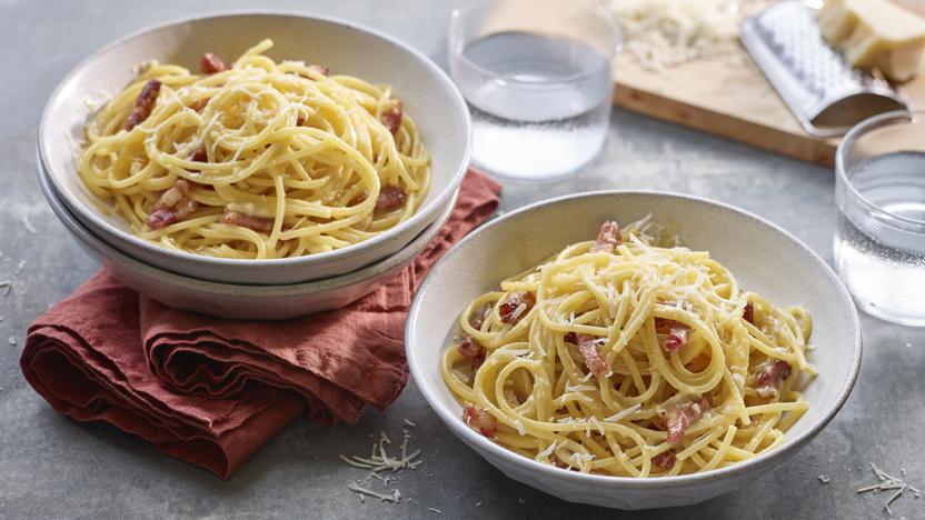 Foolproof spaghetti carbonara