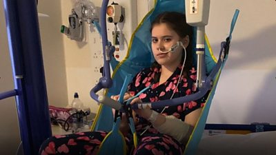 Derry schoolgirl Roisin reveals how she has adjusted to life after having a stroke.