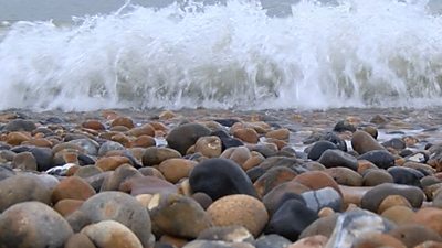 Pebbles on Brighton beach