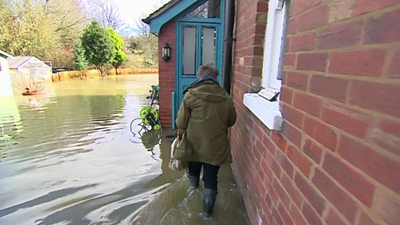 Flooding in Bridgnorth