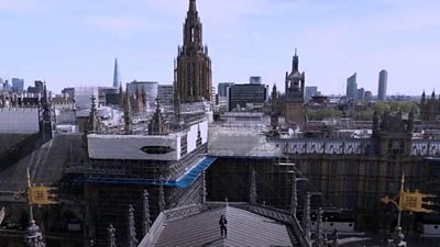 The view from Westminster Abbey roof