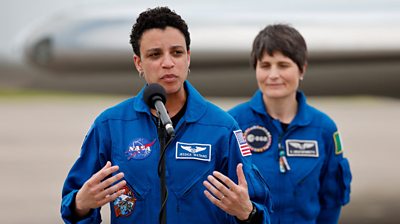 Jessica Watkins is the first black woman to serve on an extended mission on the ISS.