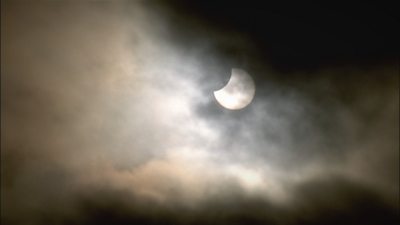 Solar eclipse Glasgow