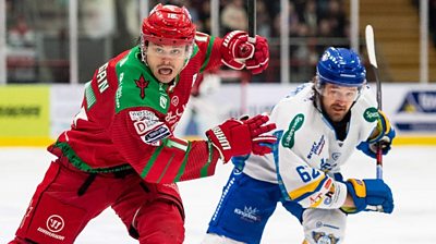 Action from Cardiff Devils' defeat to Fife Flyers