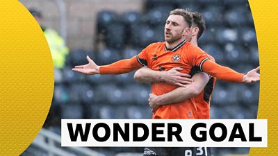 Dundee United's Louis Moult scored against Inverness Caledonian Thistle