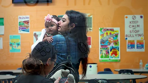 Every student is a mother at this Texas high school