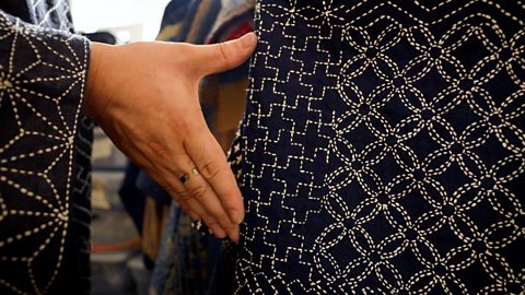 WATCH: Japanese sashiko: The art of stitching stories