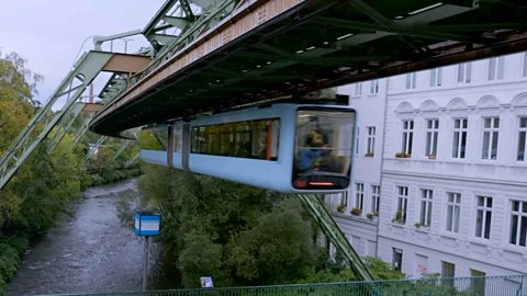 Germany's 'flying' train