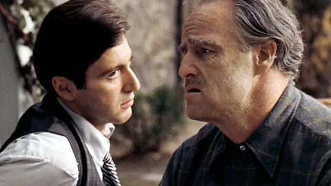 Al Pacino and Marlon Brando in The Godfather (Credit: Getty Images)