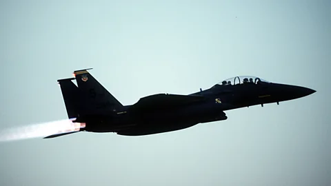 An F-15E Eagle aircraft during Operation Desert Shield (Credit: Getty Images)
