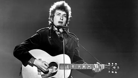 Bob Dylan on stage (Credit: Getty Images)