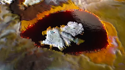 Nasa reveals giant lava lake on Jupiter's volcanic moon