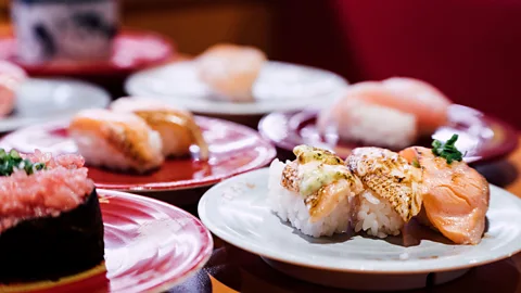 Sushi in Tokyo, Japan