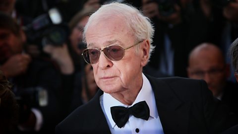 Actor Michael Caine.