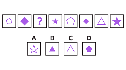 Brainteaser of the week: Can you find the missing shape in this sequence?