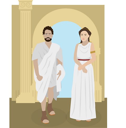 An example of Roman clothing