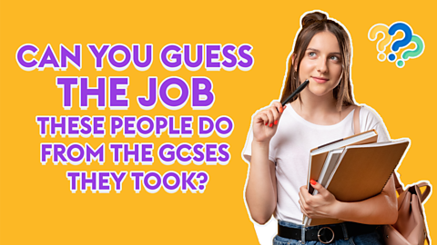 Can you guess what jobs these people do?