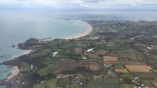 Jersey aerial view