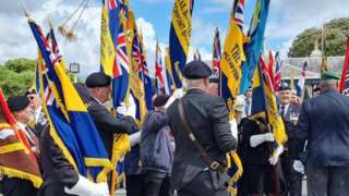Veterans gathered for Armed Forces Day in Plymouth