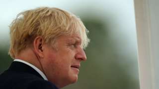 Boris Johnson close-up profile picture