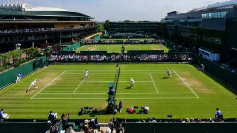 Wimbledon courts