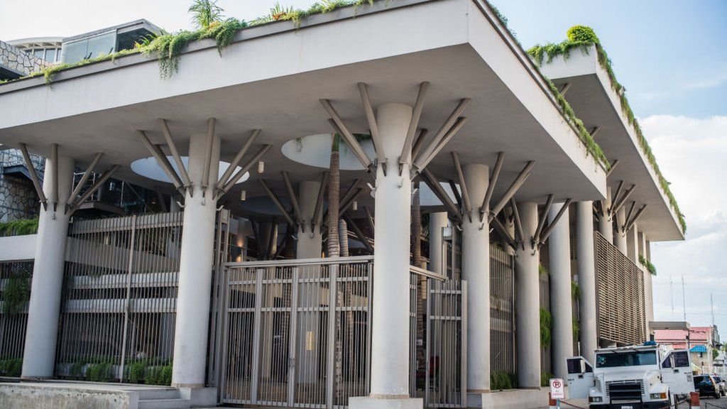 A view of the Bank of the Republic of Haiti, pictured in 2019