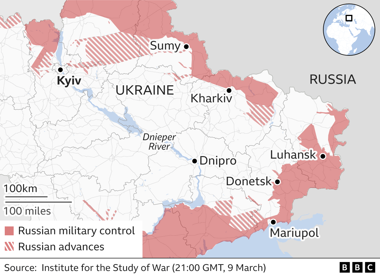 Map: Kharkiv