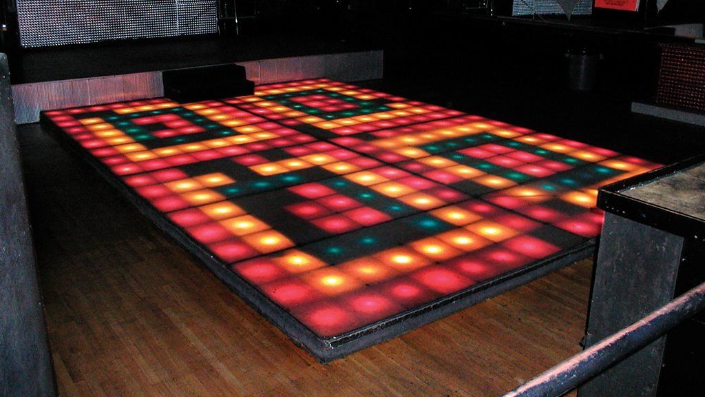 The dance floor used in Saturday Night Fever