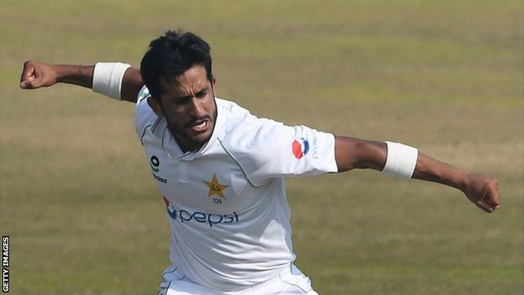 Hassan Ali celebrates one of his 78 Test wickets