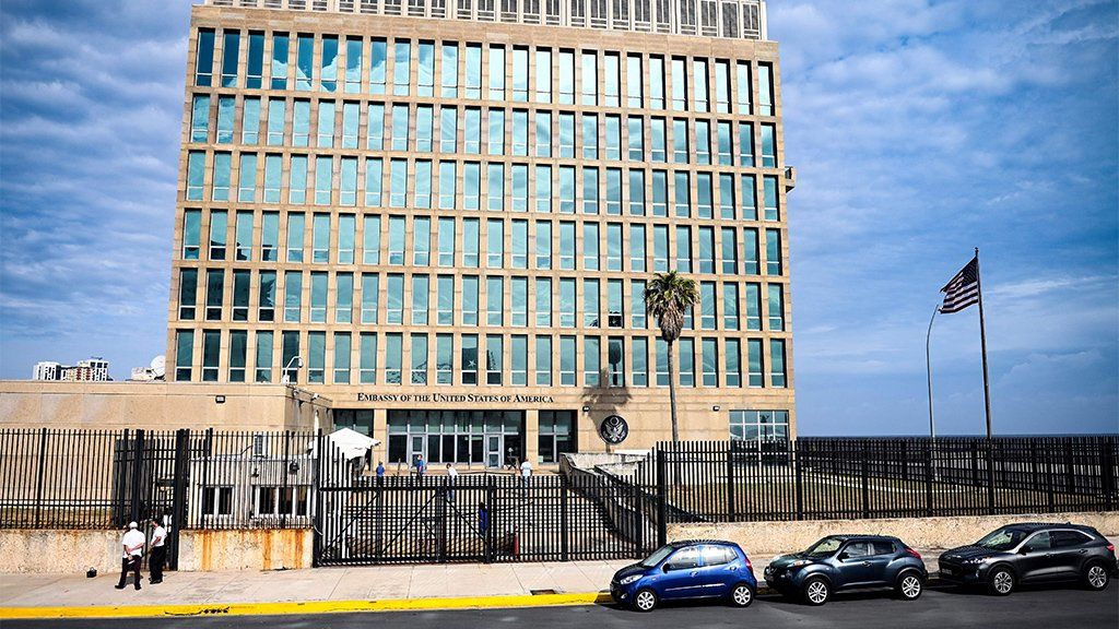 United States Embassy in Havana, May 2021