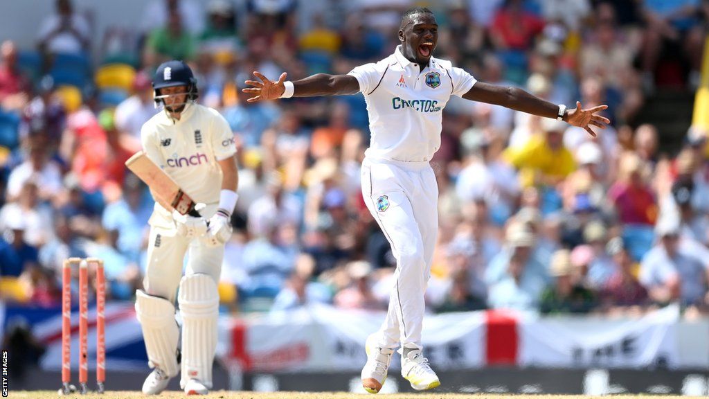 Jayden Seales (right) and Joe Root