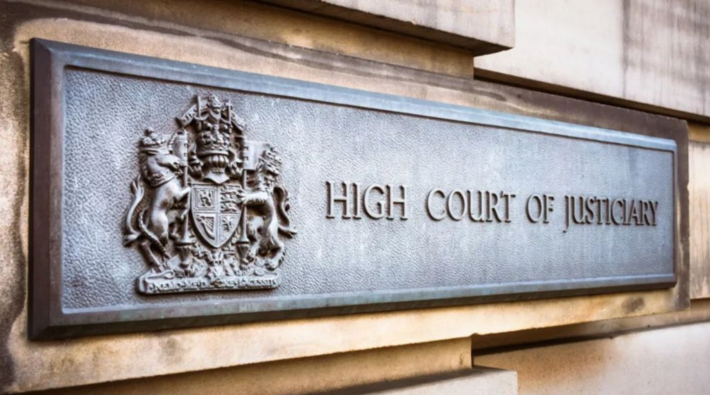 High court sign