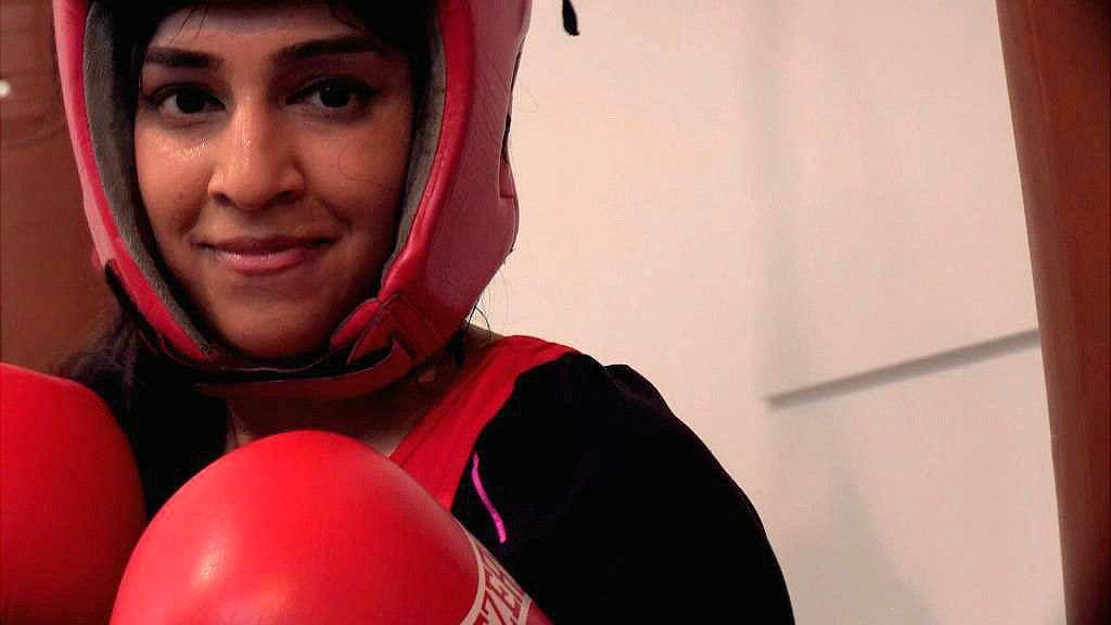 Farah Jamil, amateur boxer
