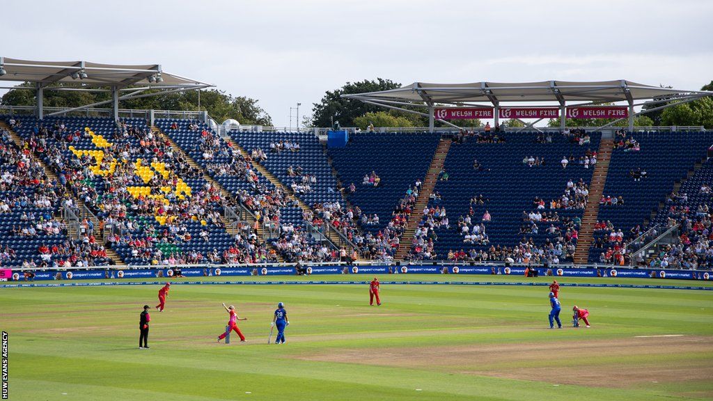 Welsh Fire play at Sophia Gardens