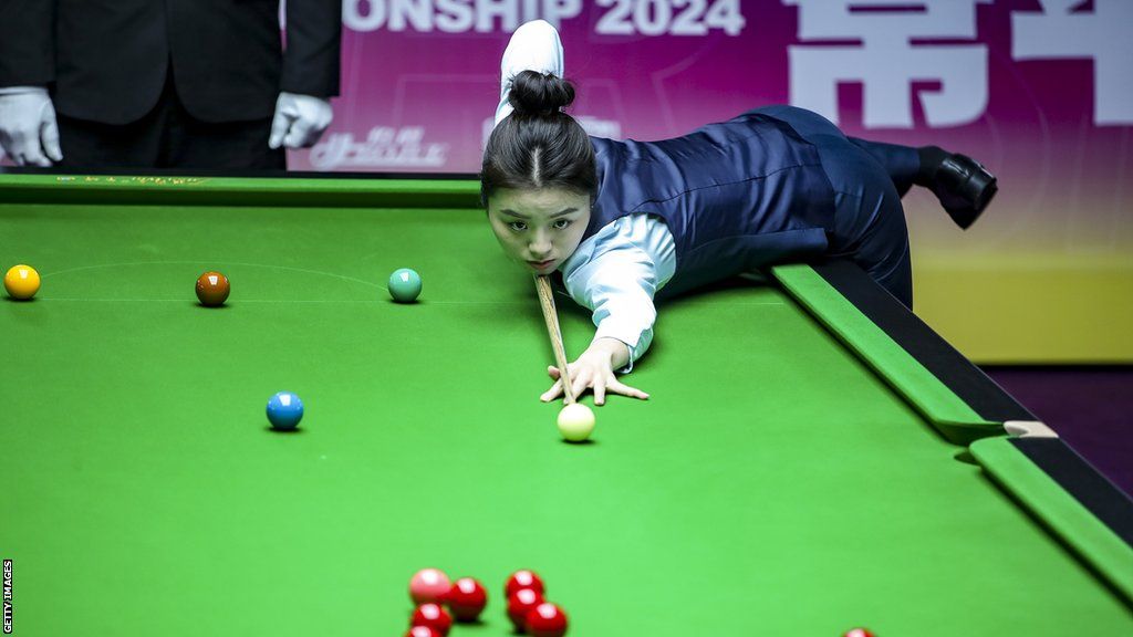 China's Bai Yulu in World Women's Snooker Championship